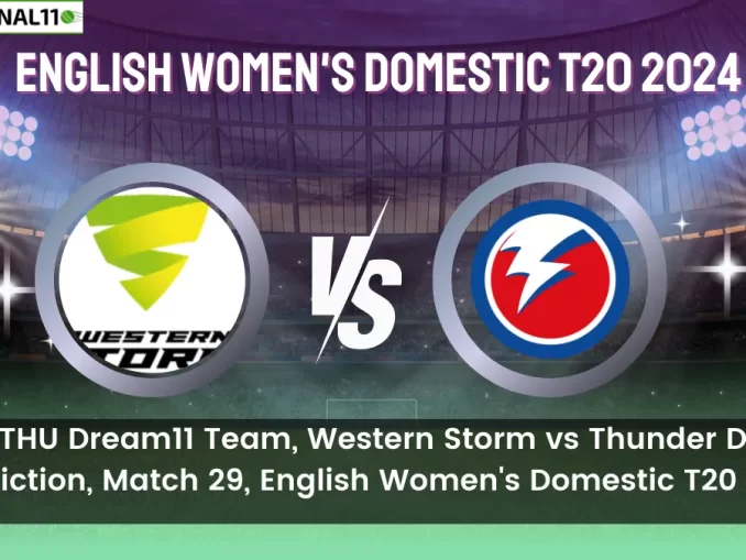 WS vs THU Dream11 Prediction Today Match: Find out the Dream11 team prediction for the Storm (WS) vsThunder (THU)