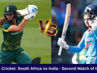 Women's Cricket: South Africa vs India - Second Match of the Series
