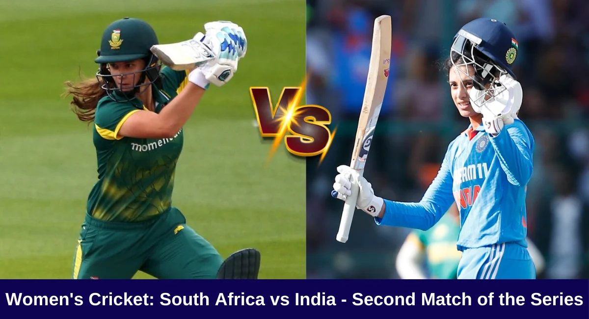 Women's Cricket: South Africa vs India - Second Match of the Series