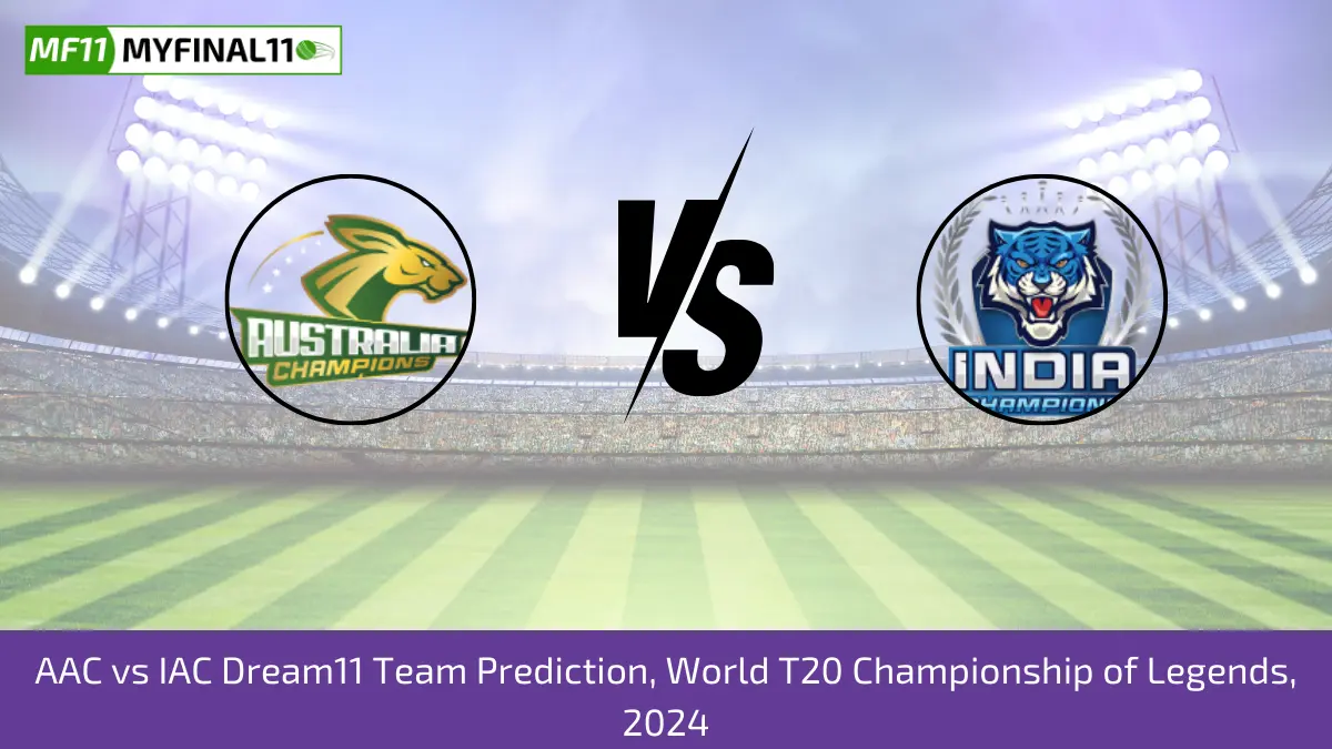 AAC vs IAC Dream11 Team Prediction, World T20 Championship of Legends, 2024 (1)