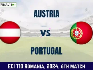 AUT vs POR Dream11 Prediction Today 6th Match, Pitch Report, and Player Stats, ECI T10 Romania, 2024