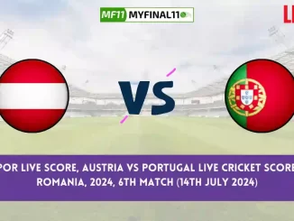 AUT vs POR Live Score, Scorecard, Austria vs Portugal - Match 6, ECI T10 Romania, 2024