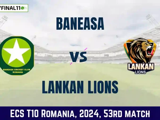 BAN vs LIO Dream11 Prediction Today 53rd Match, Pitch Report, and Player Stats, ECS T10 Romania, 2024