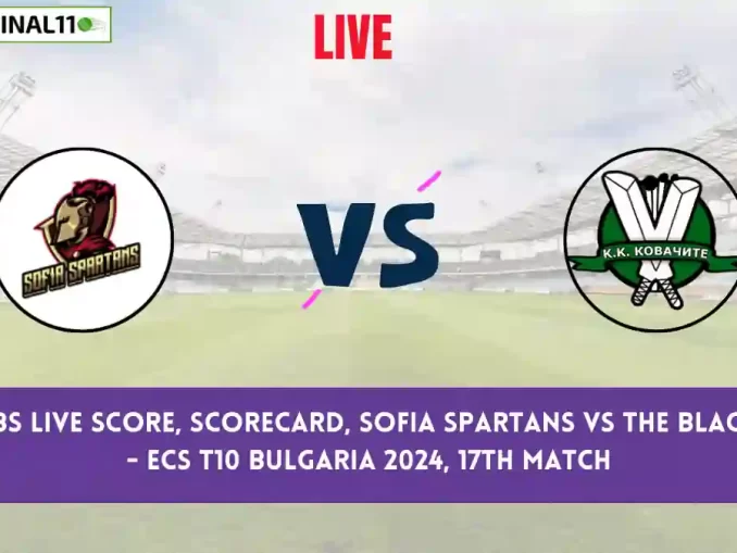 BCCS vs BS Live Score, Scorecard, ECS T10 Bulgaria, 17th Match 2024