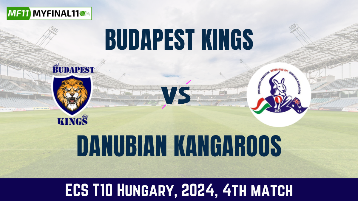 BK vs DK Dream11 Prediction Today 4th Match, Pitch Report, and Player Stats, ECS T10 Hungary, 2024