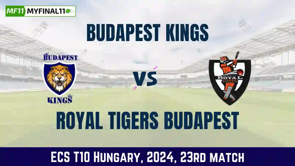 BK vs ROT Dream11 Prediction Today 23rd Match, Pitch Report, and Player Stats, ECS T10 Hungary, 2024