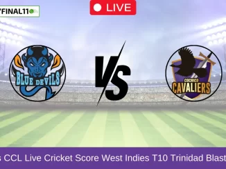 BLD vs CCL Live Cricket Score West Indies T10 Trinidad Blast, 2024,