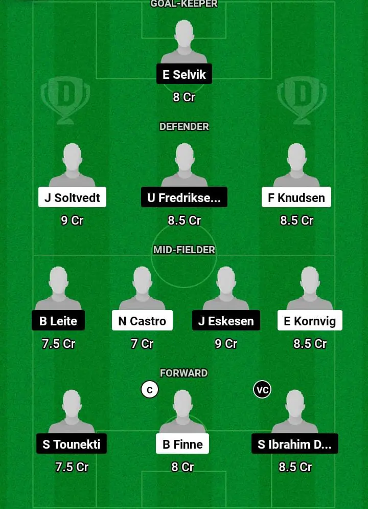 BRN vs HAU Dream11 Prediction Today Football Match -