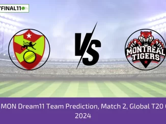 BTM vs MON Dream11 Team Prediction, Match 2, Global T20 Canada, 2024