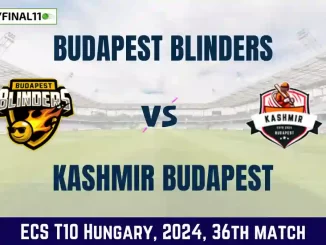 BUB vs KB Dream11 Prediction Today 34th Match, Pitch Report, and Player Stats, ECS T10 Hungary, 2024