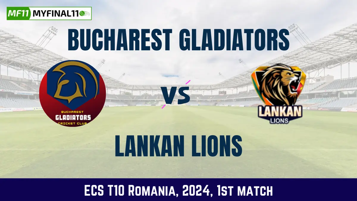 BUG vs LIO Dream11 Prediction Today Match, Pitch Report, and Player Stats, 1st Match, ECS T10 Romania, 2024
