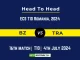 BZ vs TRA Player Battle Head to Head Player Stats/Record, ECS T10 Romania, 2024 - 16th Match