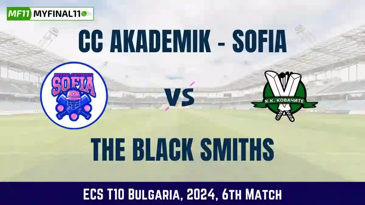 CCAS vs BS Dream11 Prediction Today ECS T10 Bulgaria, Pitch Report, and Player Stats 2024