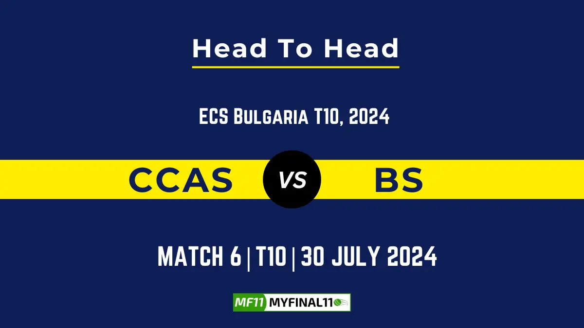 CCAS vs BS Player Battle, Head to Head Team Stats, Team Record (1)