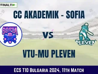 CCAS vs PLE Dream11 Prediction Today 11th Match, Pitch Report, and Player Stats, ECS T10 Bulgaria, 2024