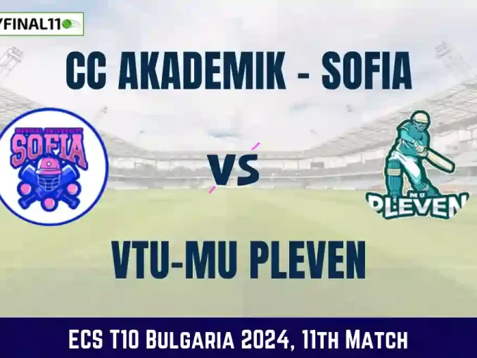 CCAS vs PLE Dream11 Prediction Today 11th Match, Pitch Report, and Player Stats, ECS T10 Bulgaria, 2024