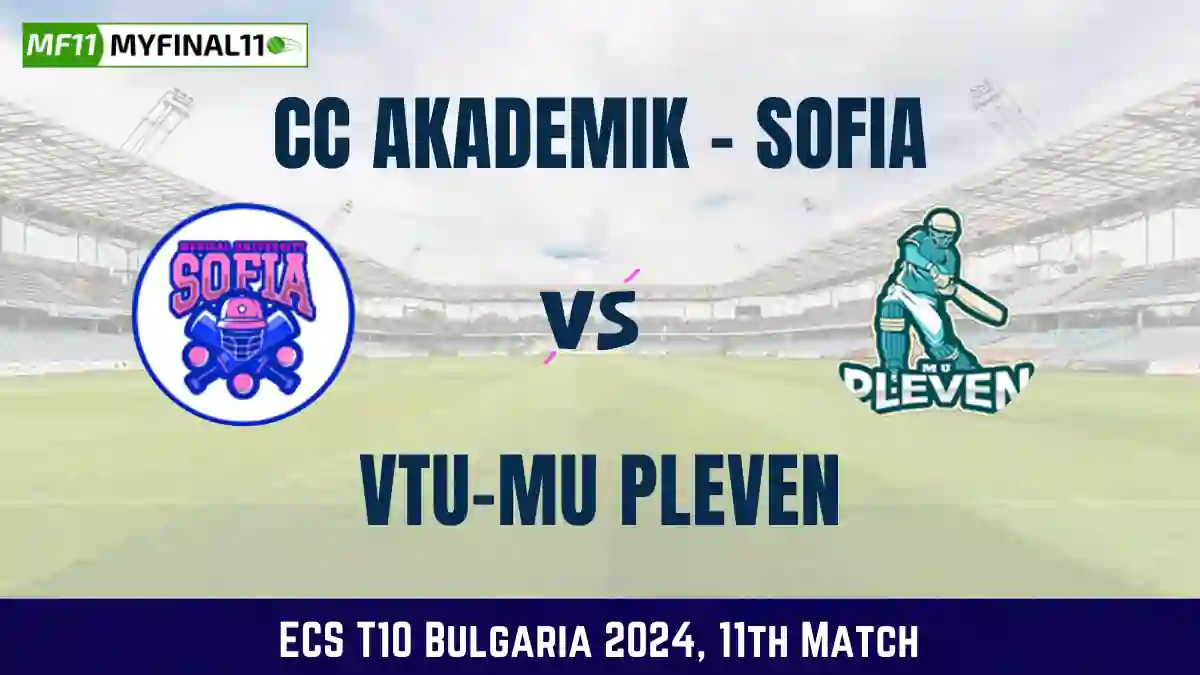 CCAS vs PLE Dream11 Prediction Today 11th Match, Pitch Report, and Player Stats, ECS T10 Bulgaria, 2024