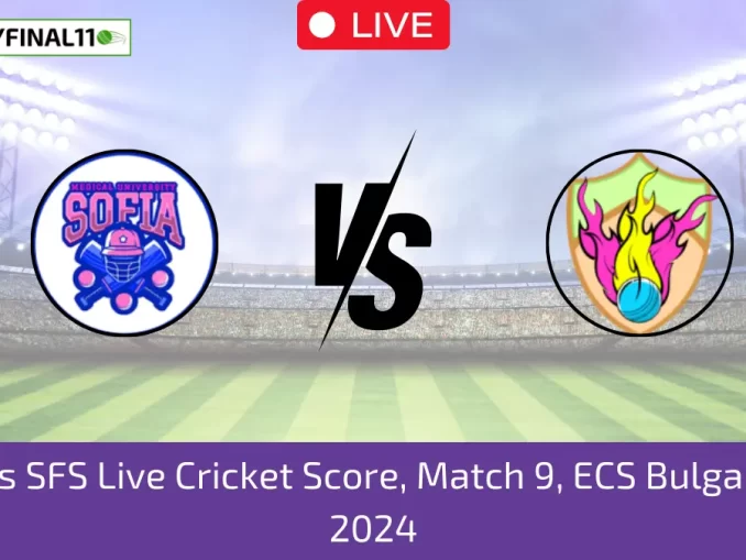 CCAS vs SFS Live Cricket Score, Match 9, ECS Bulgaria T10, 2024 (1)