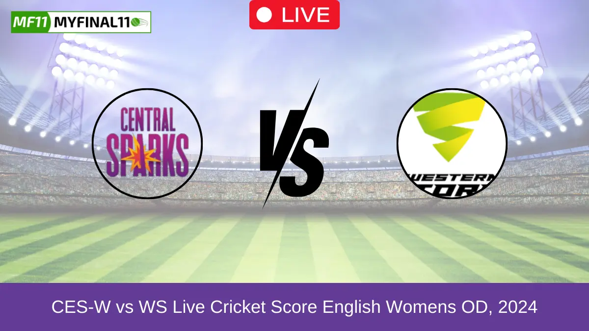 CES-W vs WS Live Cricket Score English Women's OD, 2024