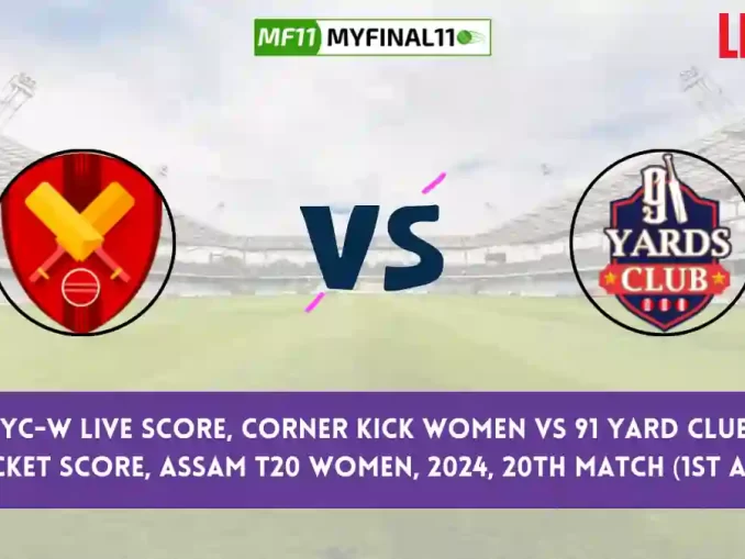 CK-W vs YC-W Live Score, Scorecard, Assam T20 Women, 20th Match 2024