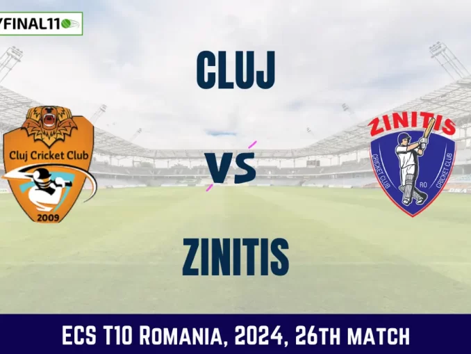 CLJ vs ZIN Dream11 Prediction Today 26th Match, Pitch Report, and Player Stats, ECS T10 Romania, 2024