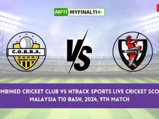 COB vs REA Live Score, Scorecard T10 Cricket Match