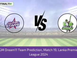 CS vs GM Dream11 Team Prediction, Match 19, Lanka Premier T20, League 2024