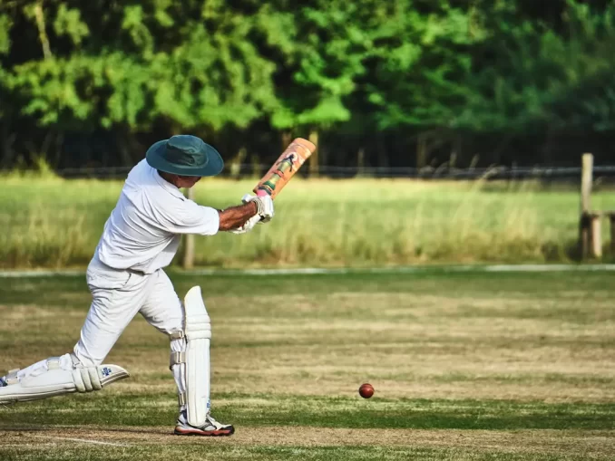 Cricket battting