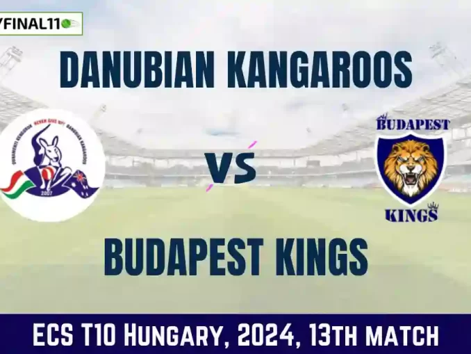 DK vs BK Dream11 Prediction Today 13th Match, Pitch Report, and Player Stats, ECS T10 Hungary, 2024