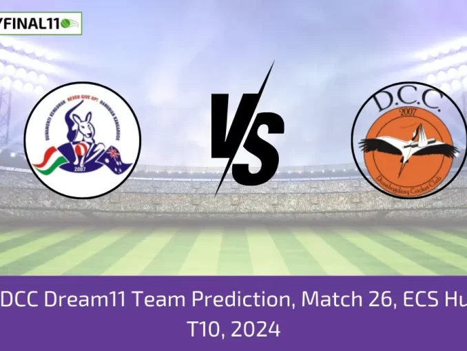 DK vs DCC Dream11 Team Prediction, Match 26, ECS Hungary T10, 2024