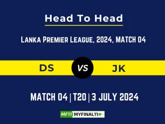 DS vs JK Player Battle, Head to Head Team Stats, Team Record