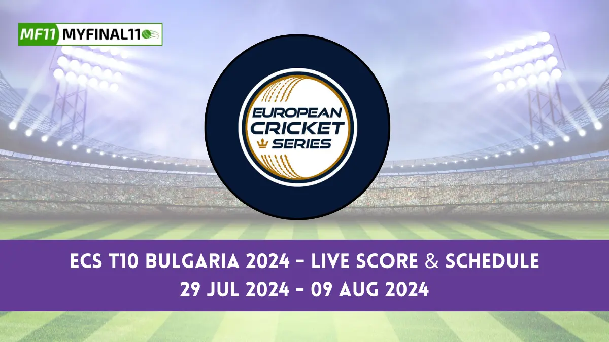 ECS T10 Bulgaria 2024 Live Score, Matches, scorecard, results, points table 2024