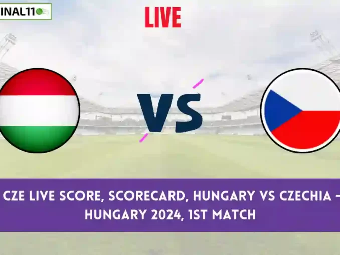 HUN vs CZE Live Score, Scorecard, ECI T10 Hungary, 1st Match 2024