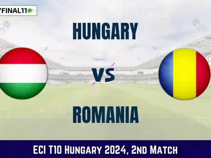 HUN vs ROM Dream11 Prediction Today 2nd Match, Pitch Report, and Player Stats, ECI T10 Hungary, 2024