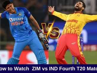 Team India Leads Series Against Zimbabwe