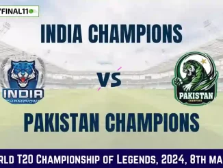 IAC vs PNC Dream11 Prediction Today 8th Match, Pitch Report, and Player Stats, World T20 Championship of Legends, 2024