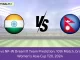 IN-W vs NP-W Dream11 Team Prediction, 10th Match, Group A, Women’s Asia Cup T20, 2024