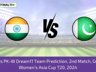 IN-W vs PK-W Dream11 Team Prediction, 2nd Match, Group A, Women’s Asia Cup T20, 2024