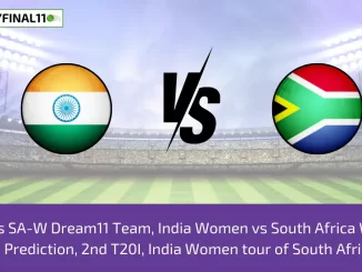 IN-W vs SA-W Dream11 Team, India Women vs South Africa Women Dream11 Prediction, 2nd T20I, India Women tour of South Africa, 2024