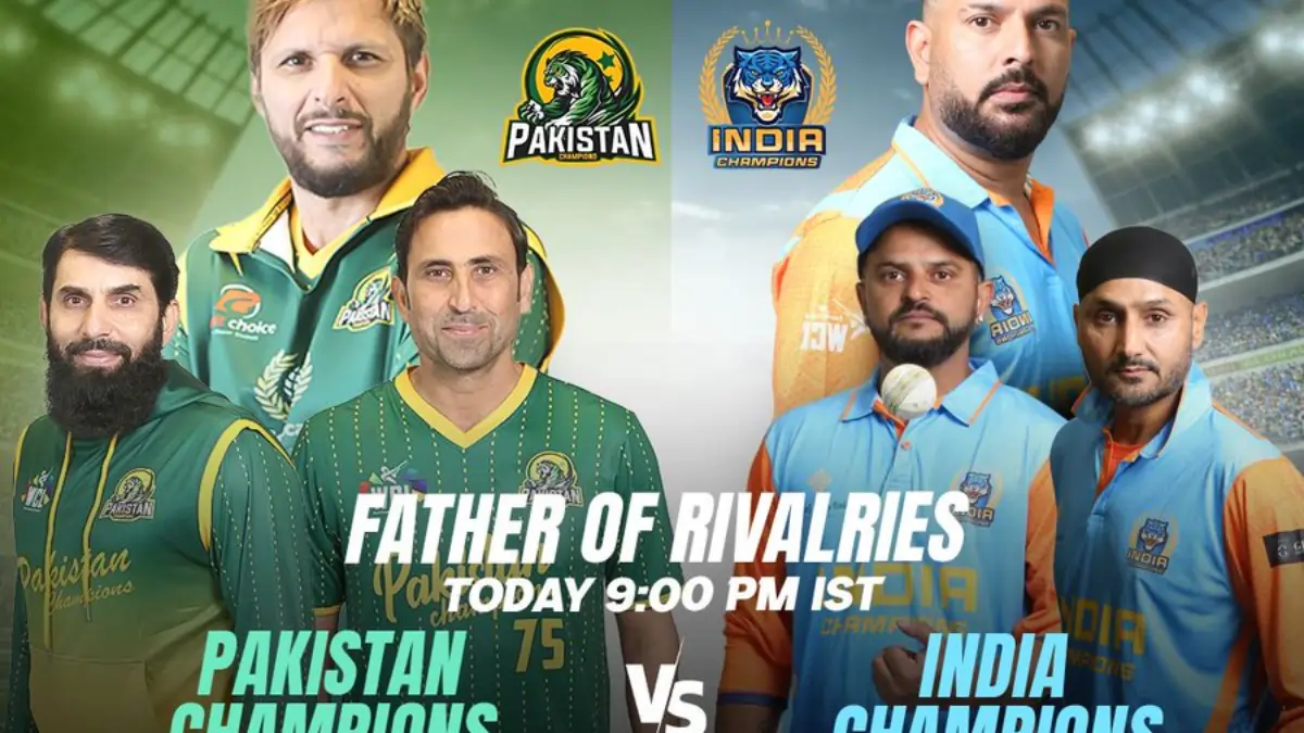 High Voltage Final: Pakistan Champions vs. India Champions