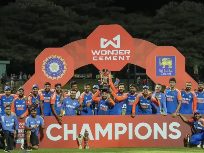 India Clean Sweeps T20I Series Against Sri Lanka