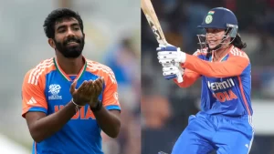 Jasprit Bumrah and Smriti Mandhana Win ICC Player of the Month Awards