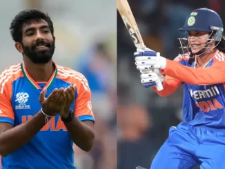 Jasprit Bumrah and Smriti Mandhana Win ICC Player of the Month Awards