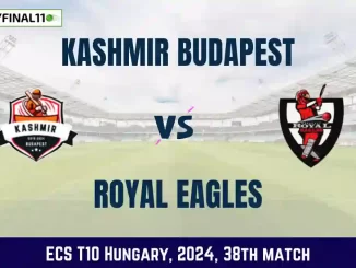 KB vs REA Dream11 Prediction Today 38th Match, Pitch Report, and Player Stats, ECS T10 Hungary, 2024