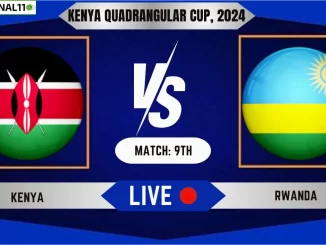 KEN vs RWA Live Score, Kenya Quadrangular Cup, 2024, 9th Match, Kenya vs Rwanda Live Cricket Score & Commentary [3rd July 2024]