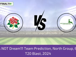 LAN vs NOT Dream11 Team Prediction, North Group, English T20 Blast, 2024