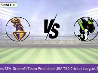 LAS vs SEA Dream11 Team Prediction USA T20 Cricket League, 2024