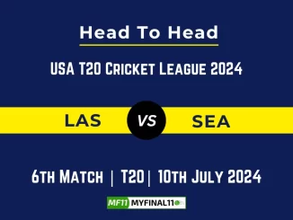 LAS vs SEA Player Battle Head to Head Player Stats/Record, USA T20 Cricket League 2024 - 6th Match