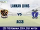 LIO vs ACCB Dream11 Prediction Today 51st Match, Pitch Report, and Player Stats, ECS T10 Romania, 2024