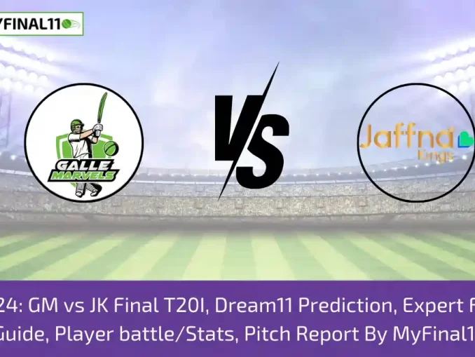 LPL 2024: GM vs JK Final T20, Dream11 Prediction, Expert Fantasy Guide, Player battle/Stats, Pitch Report By MyFinal11